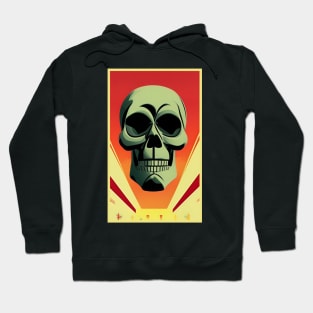 Colorful human skull design new 2023 Hoodie